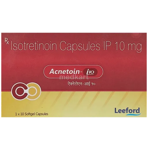 acnetoin i 10 softgel capsule 10's
